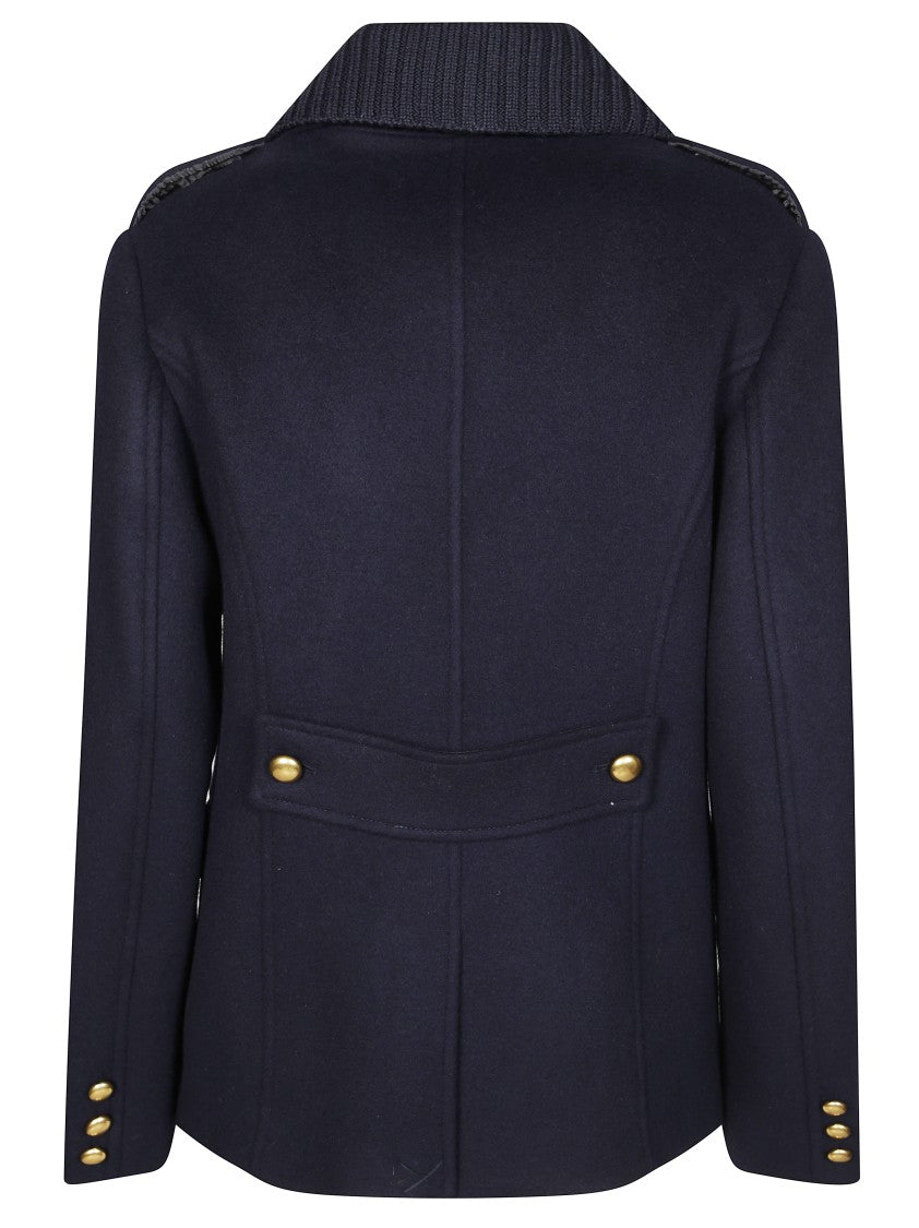 Parosh Double-Breasted Wool Jacket With Tailored Fit