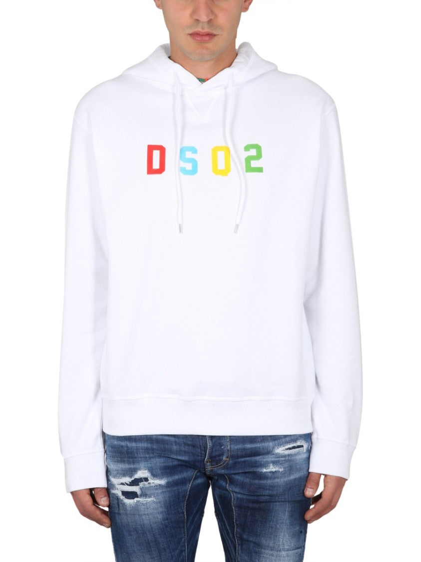 Dsquared2 Relaxed Fit Cotton Sweatshirt