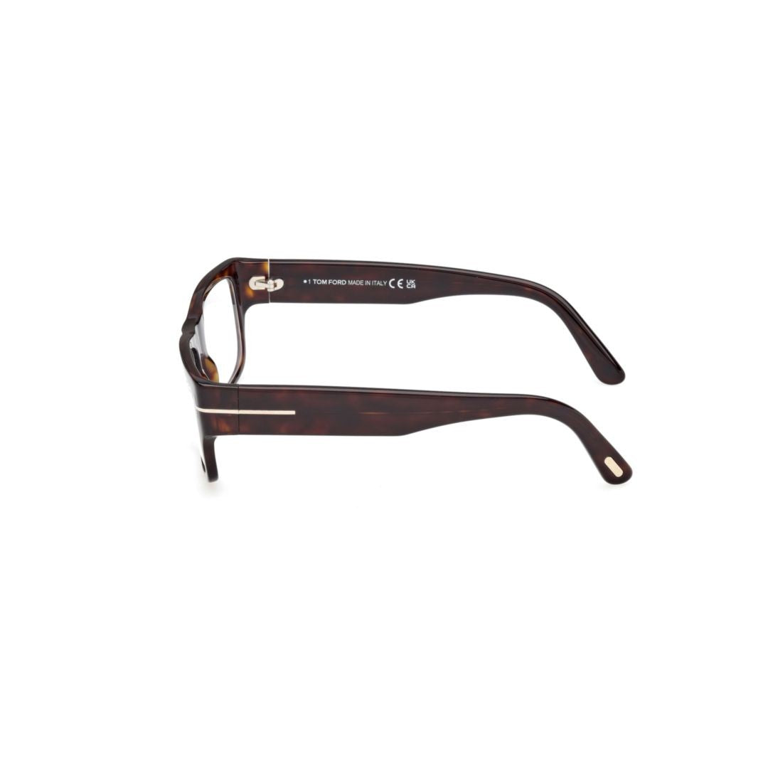 Tom Ford Ft6034-B Rectangular Tortoiseshell Acetate Eyeglasses