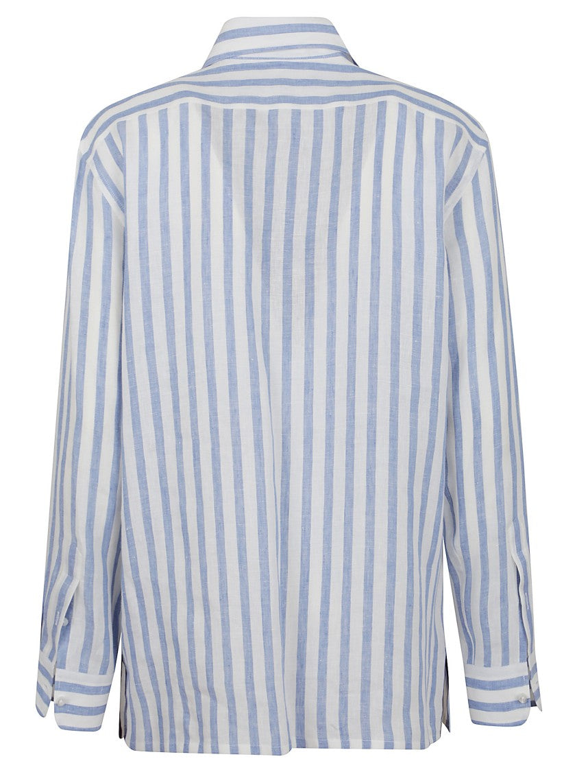 Polo Ralph Lauren Classic Striped Linen Shirt