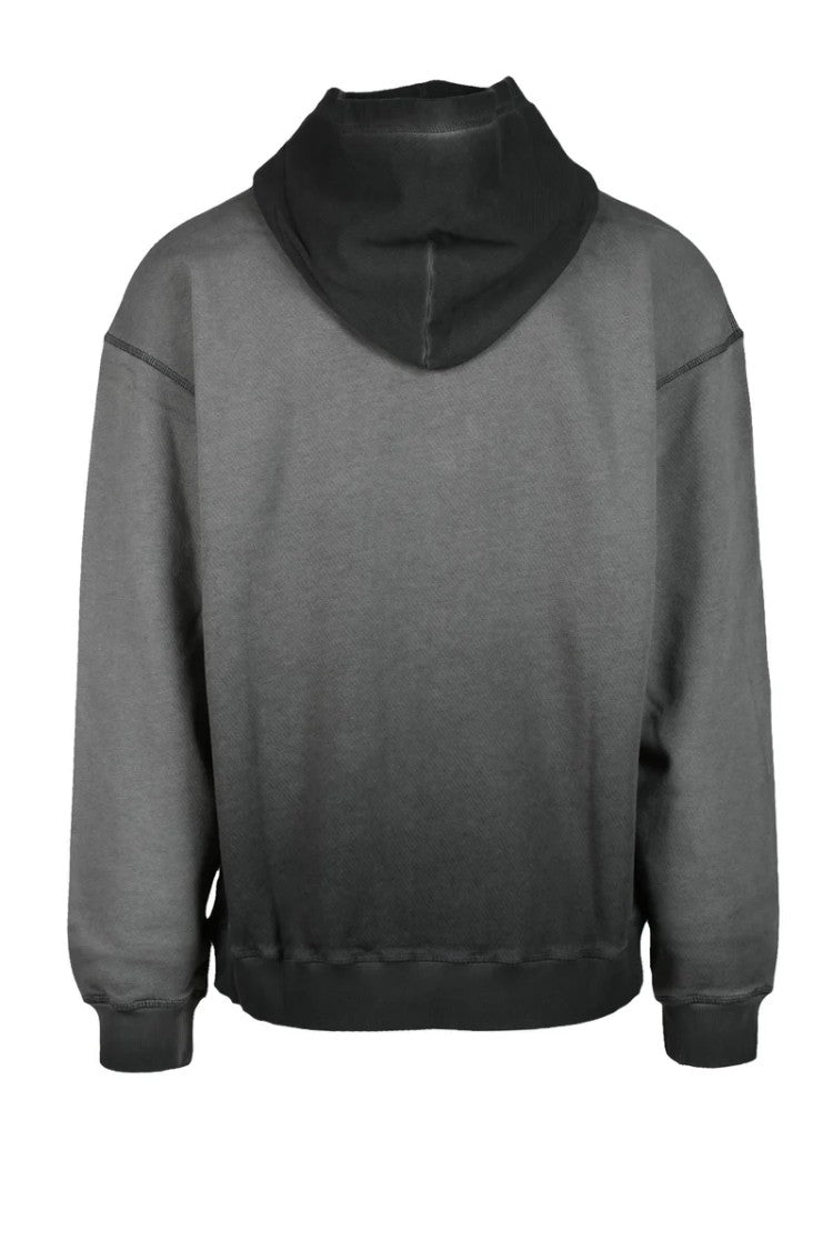 Diesel Grey Cotton Sweatshirt