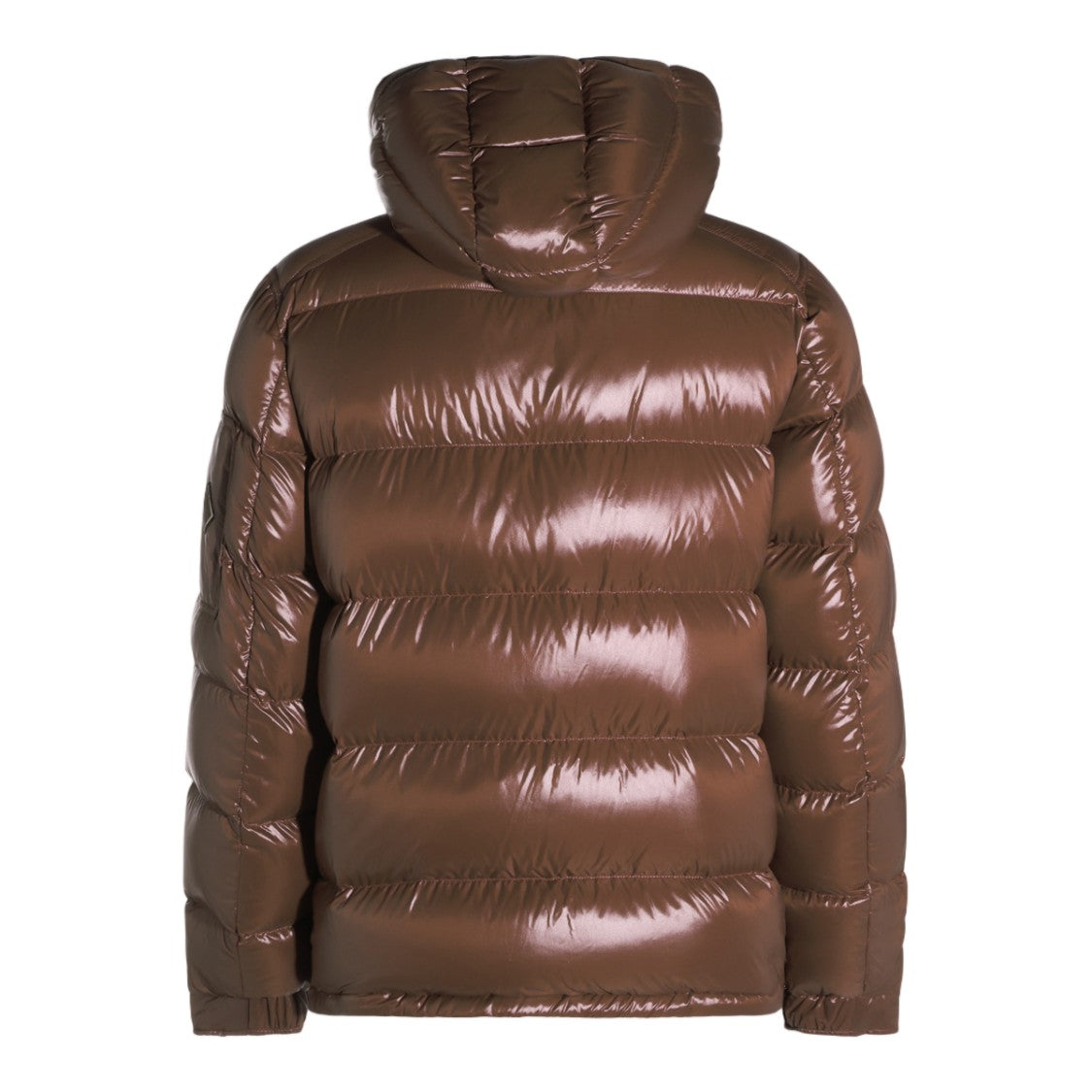 Herno Glossy Horizontal Quilted Padded Down Coat