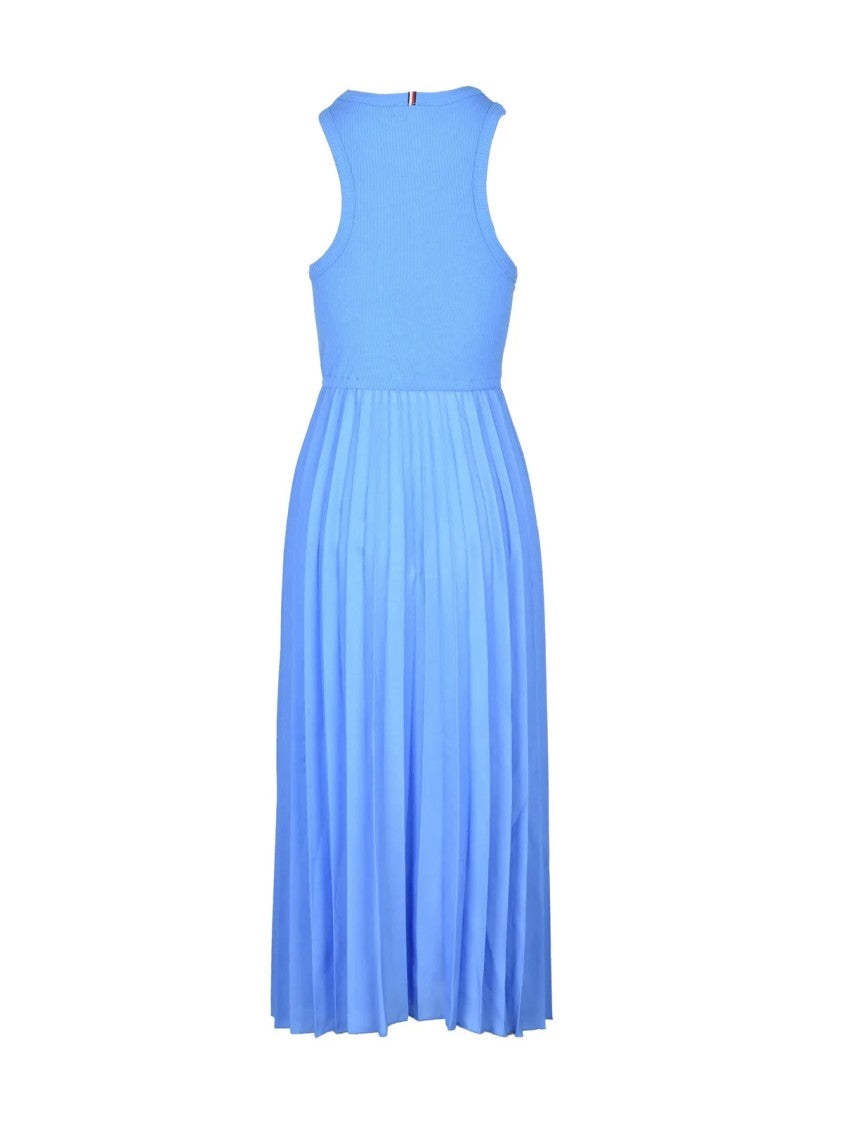 Tommy Hilfiger Light Blue Sleeveless Maxi Dress