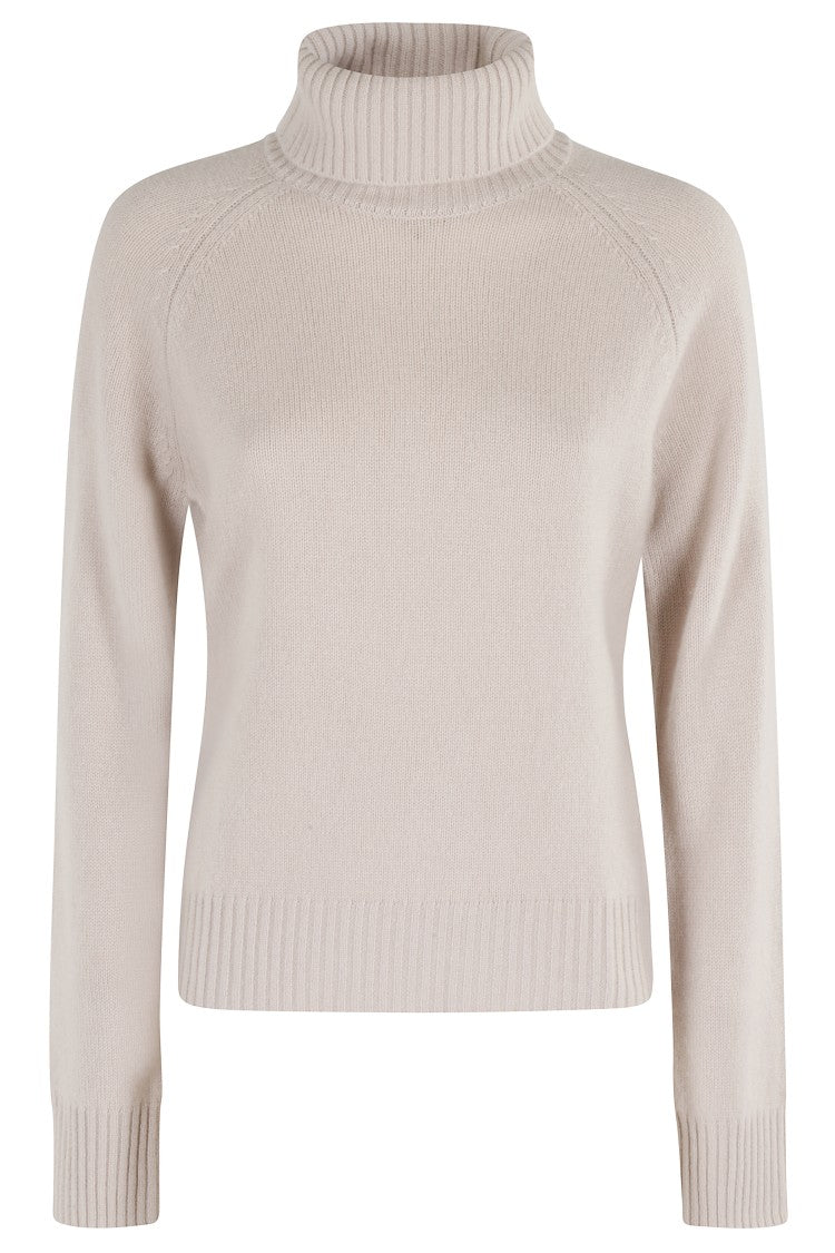 Seventy Fitted Long-Sleeve Cashmere Sweater With High Collar