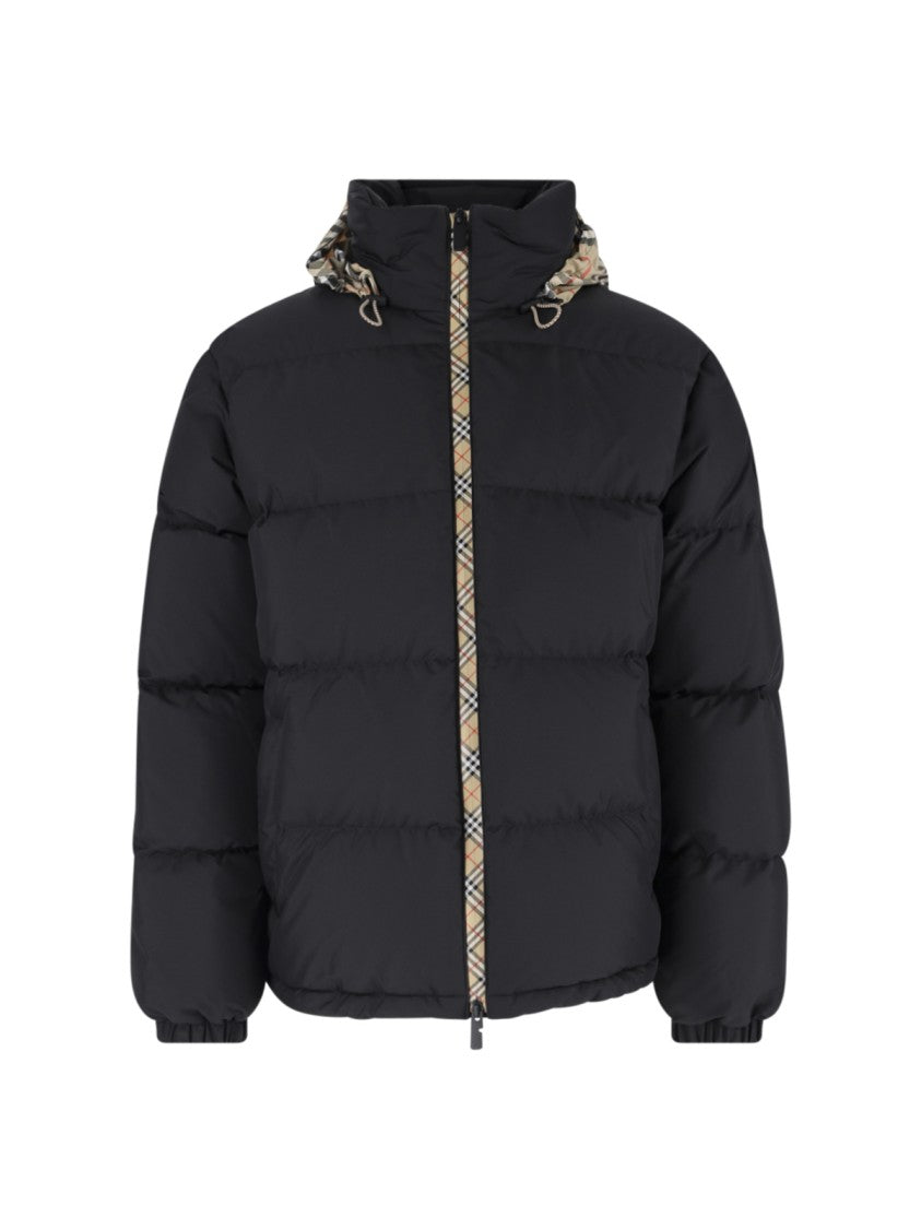 Burberry Black Hooded Ambleside Down Jacket