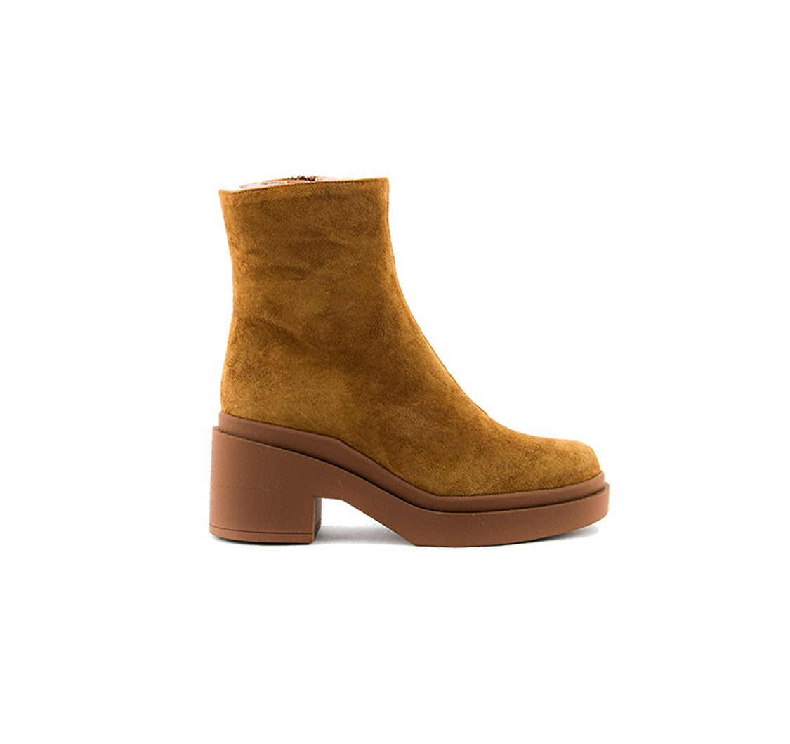 Roberto Festa Warm Brown Suede Ankle Boots