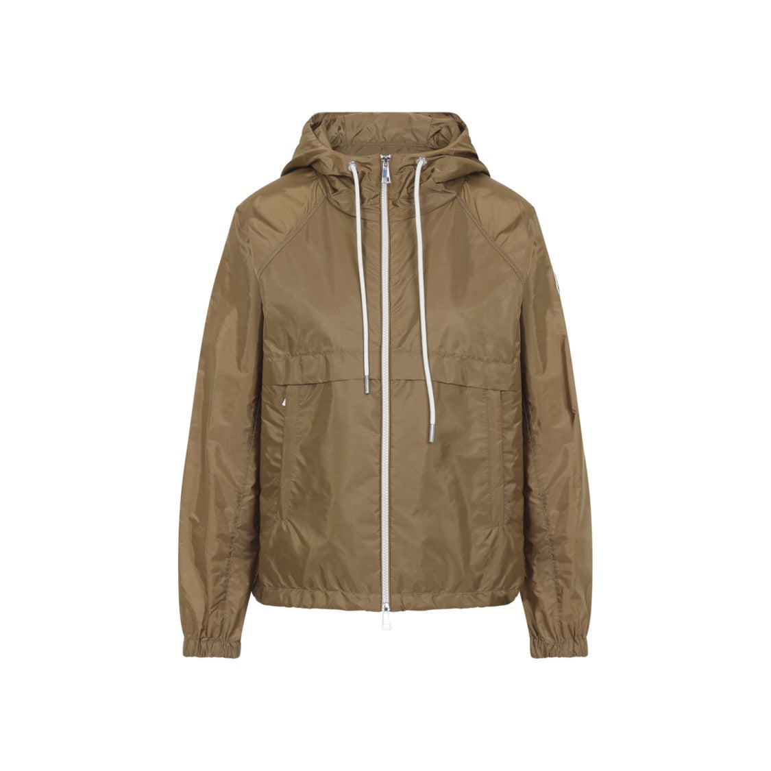 Moncler Nude Neutrals Lightweight Polyamide Jacket