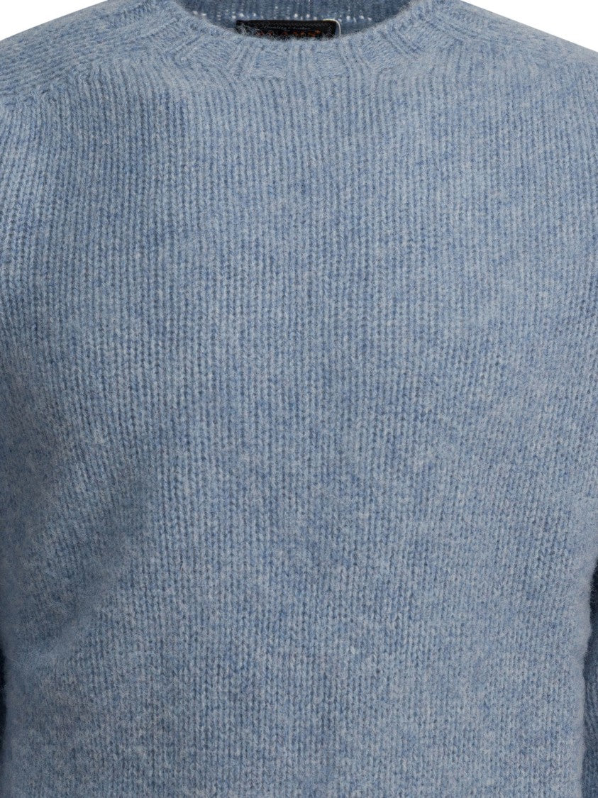 Beams Plus "Shaggy Bernard" Crewneck Sweater