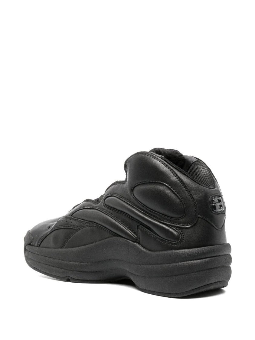 Alexander Wang Padded-Panel Low-Top Sneakers