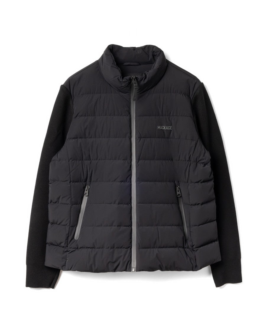 Mackage Oceane Mixed-Media Light Down Jacket