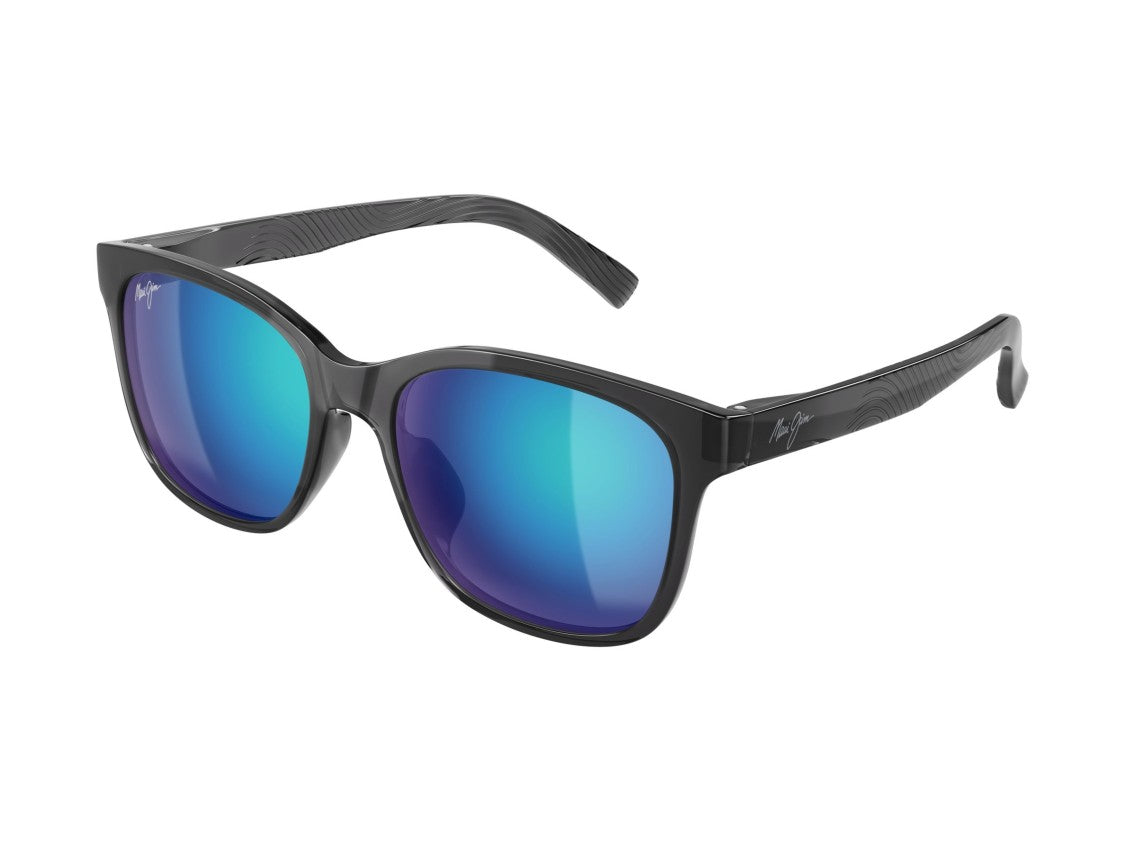 Maui Jim Mj0346sa Gradient Plastic Rectangular Sunglasses