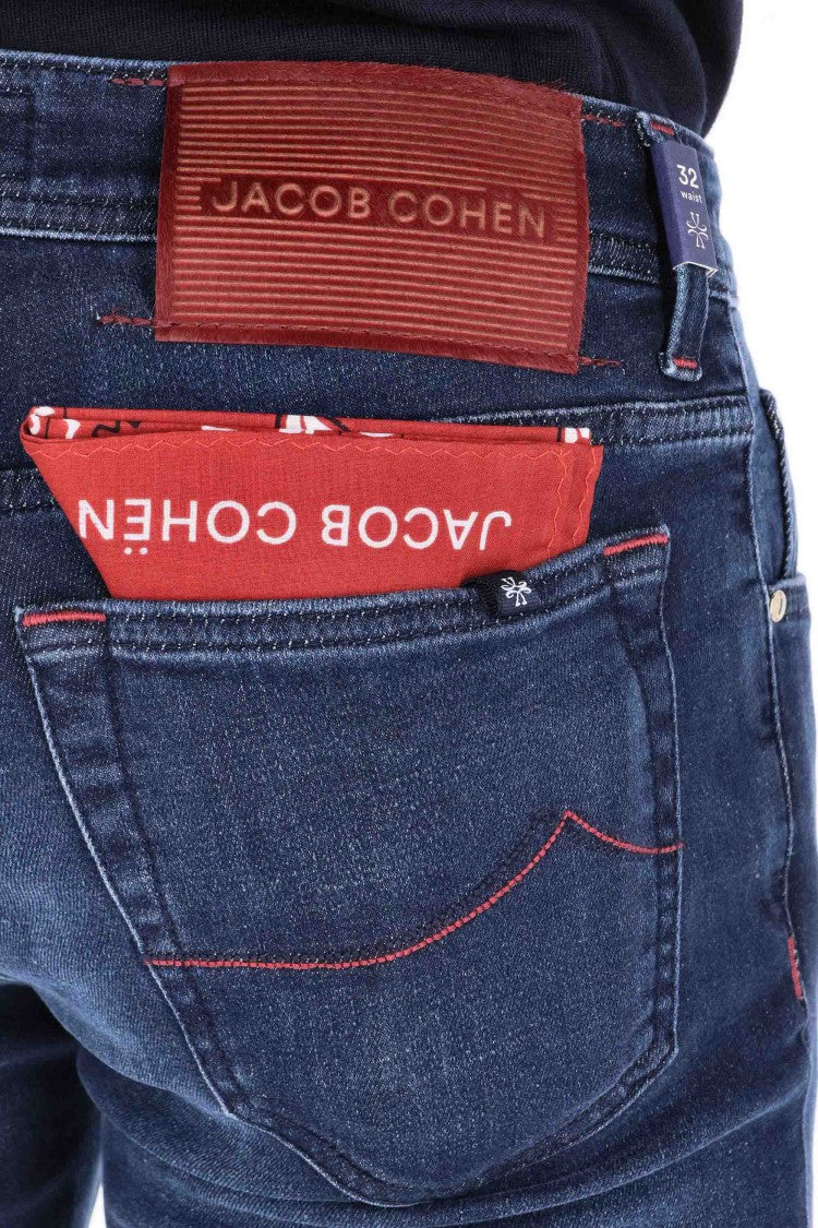 Jacob Cohen Bard Fit Comfort Cotton Denim Jeans