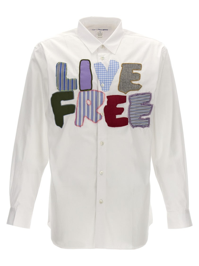 Comme Des Garçons 'Live Free' Shirt