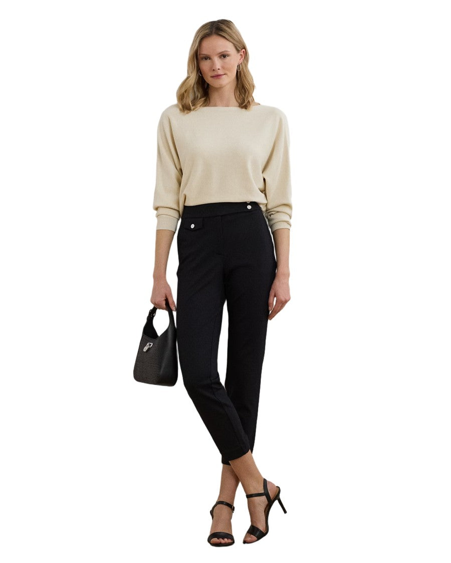Lauren Ralph Lauren Tailored Ankle-Length Pants With Flat Front Design