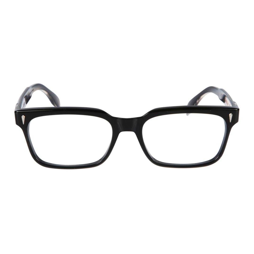Kador Pekigno-53 Classic Rectangular Frame Sunglasses With Silver Accents