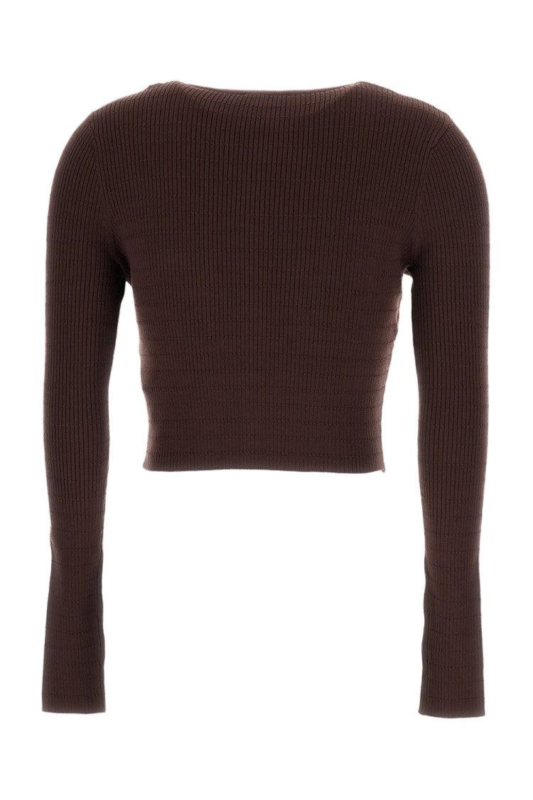 Elisabetta Franchi Fitted Button-Front Cardigan