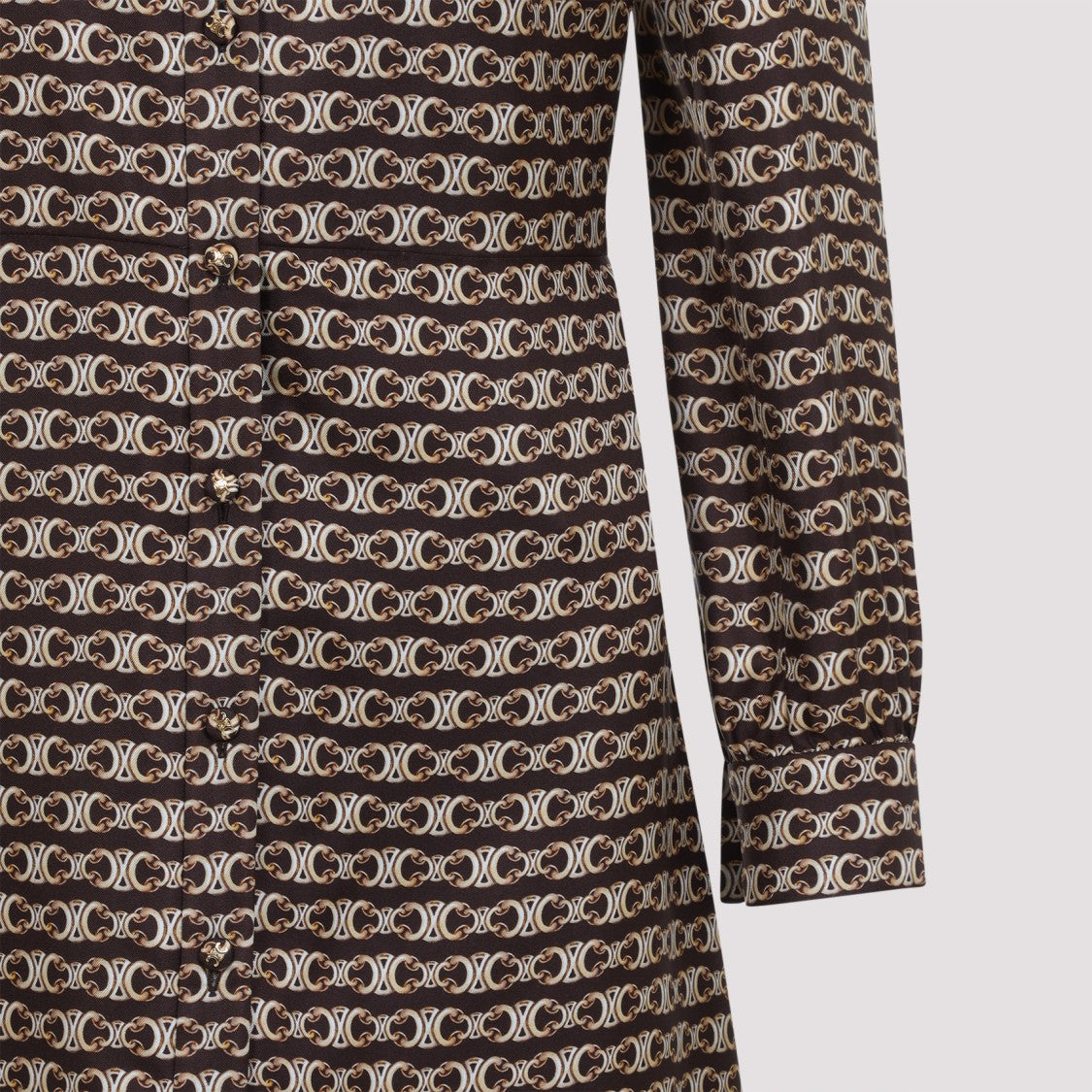 Celine Mini Robe Lavalliere With Signature Print