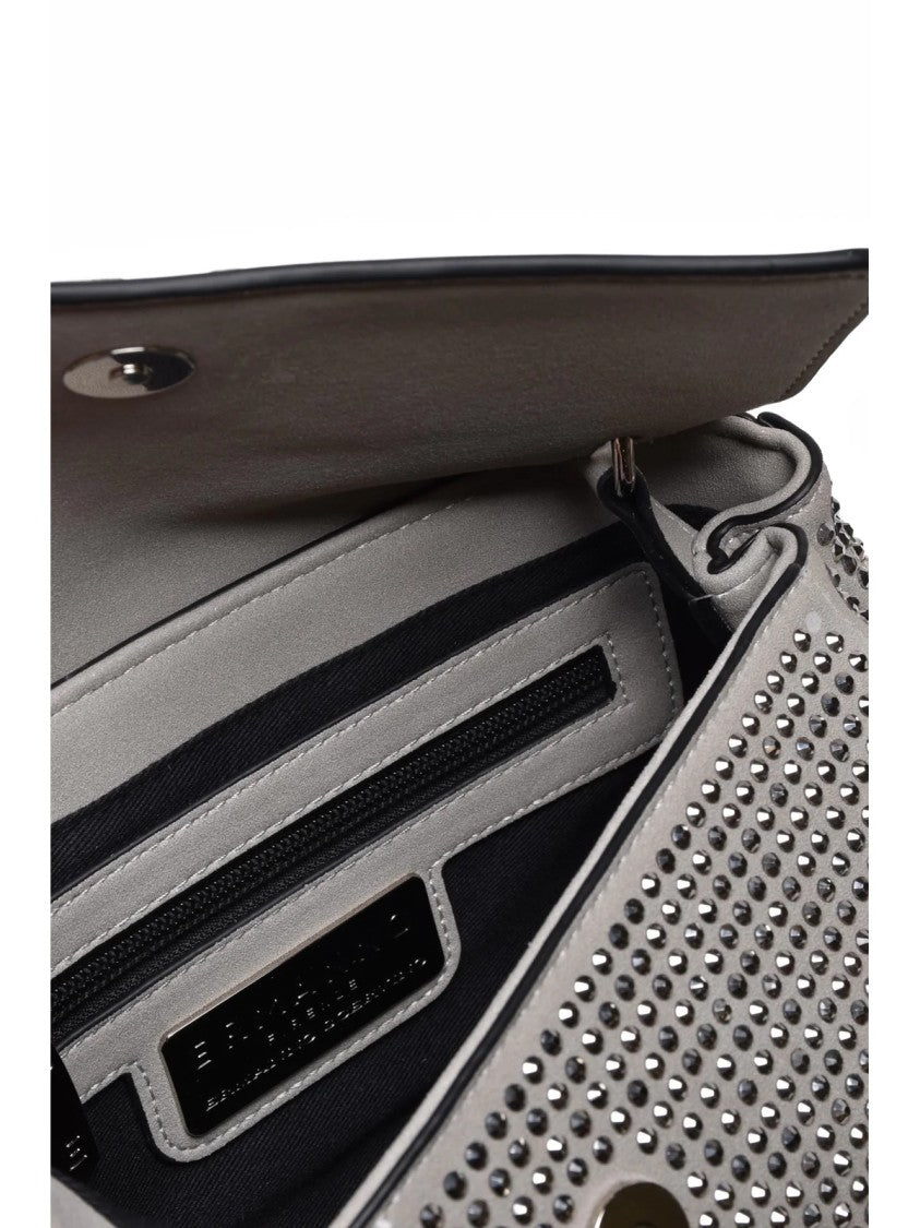 Ermanno Firenze Silver Polyurethane Verly Shoulder Bag