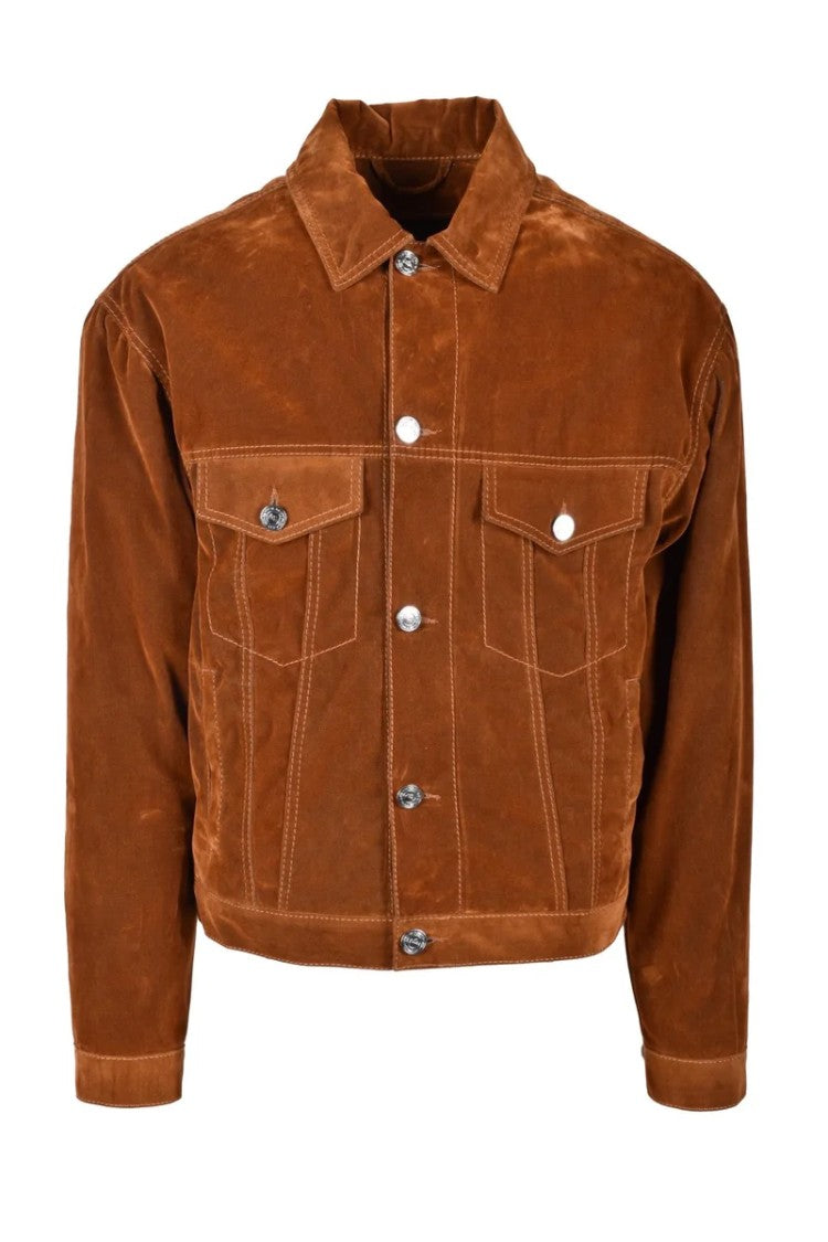 Etro Velvet Jacket With Plush Lining - Brown