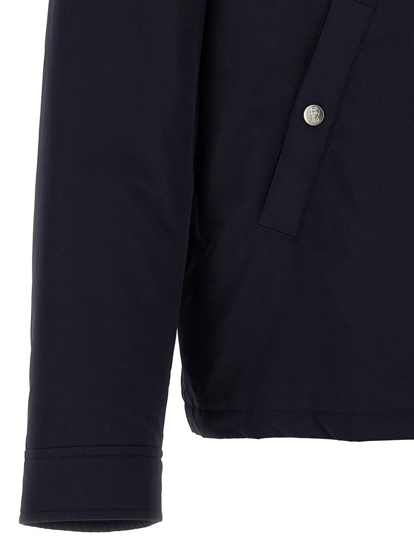 Brunello Cucinelli Padded Black Water-Repellent Jacket