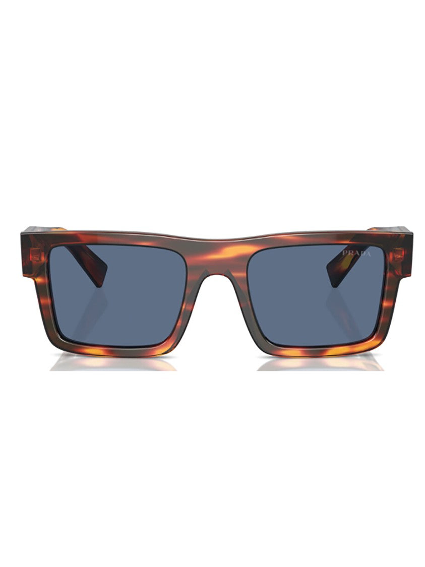 Prada 19Ws Sole Oversized Square Tortoiseshell Sunglasses