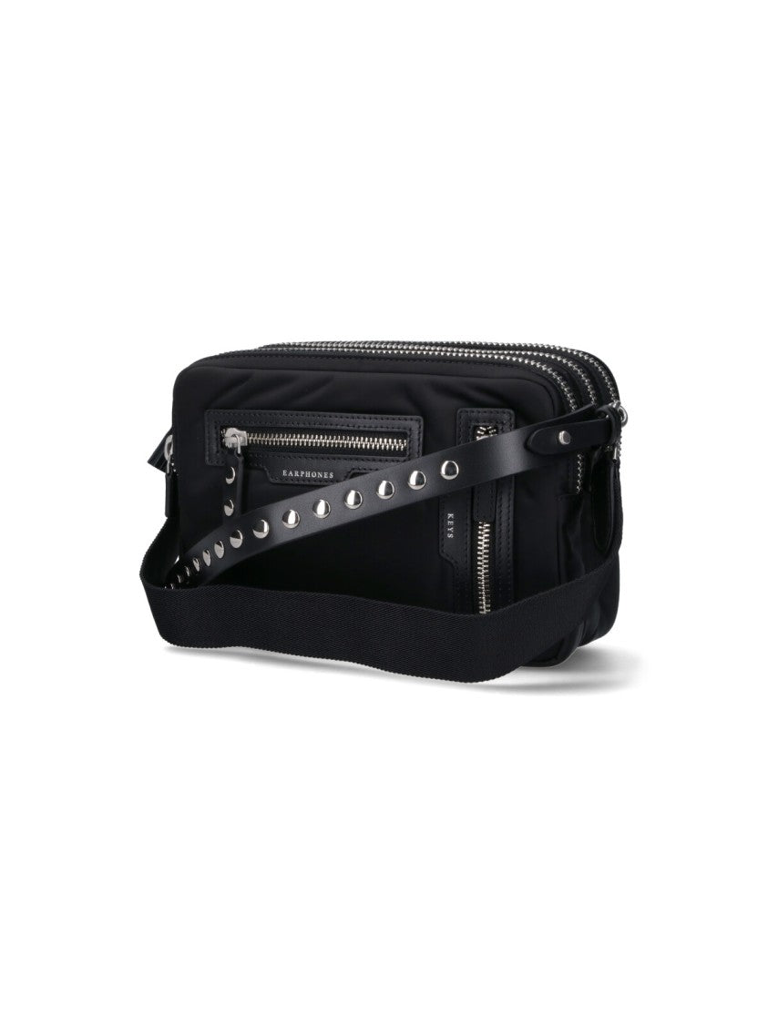 Anya Hindmarch Studs Shoulder Bag – Black