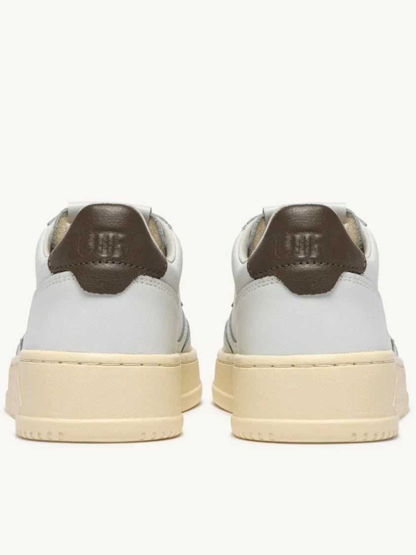 Autry Medalist Low Cream Sole Sneakers