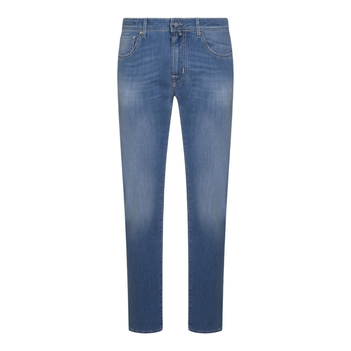 Jacob Cohen Straight-Cut Classic Blue Jeans