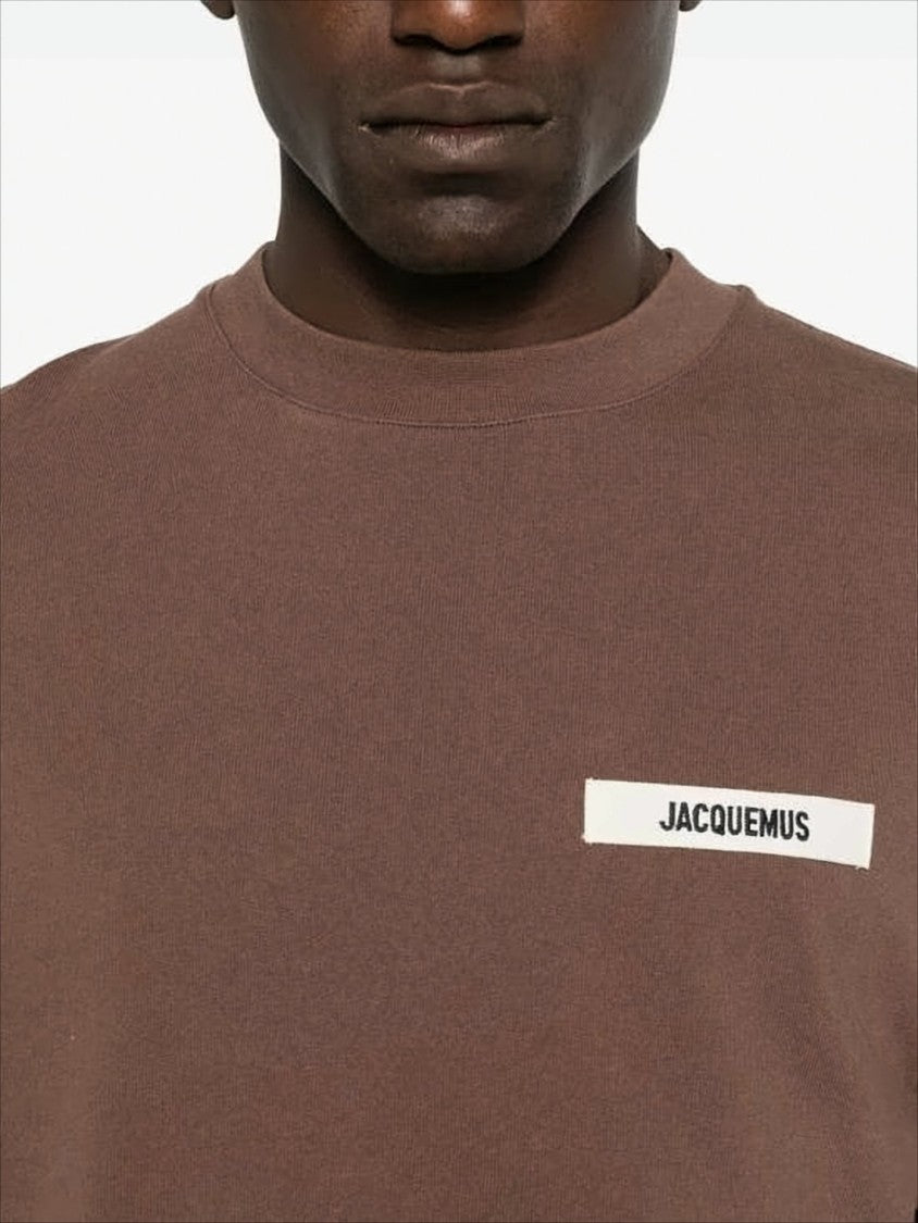 Jacquemus Minimalist Long-Sleeve Cotton T-Shirt
