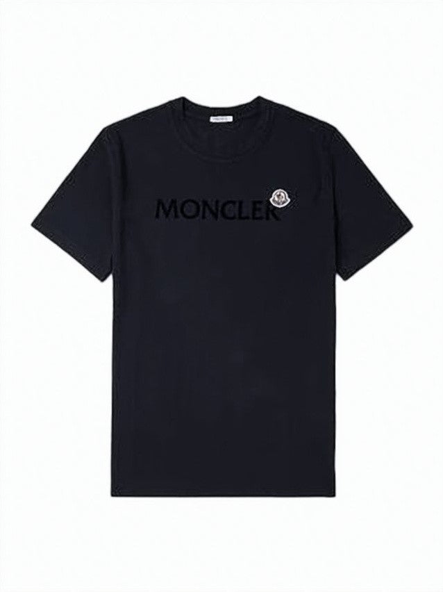 Moncler Moncler Cotton T-Shirt With Embossed Logo