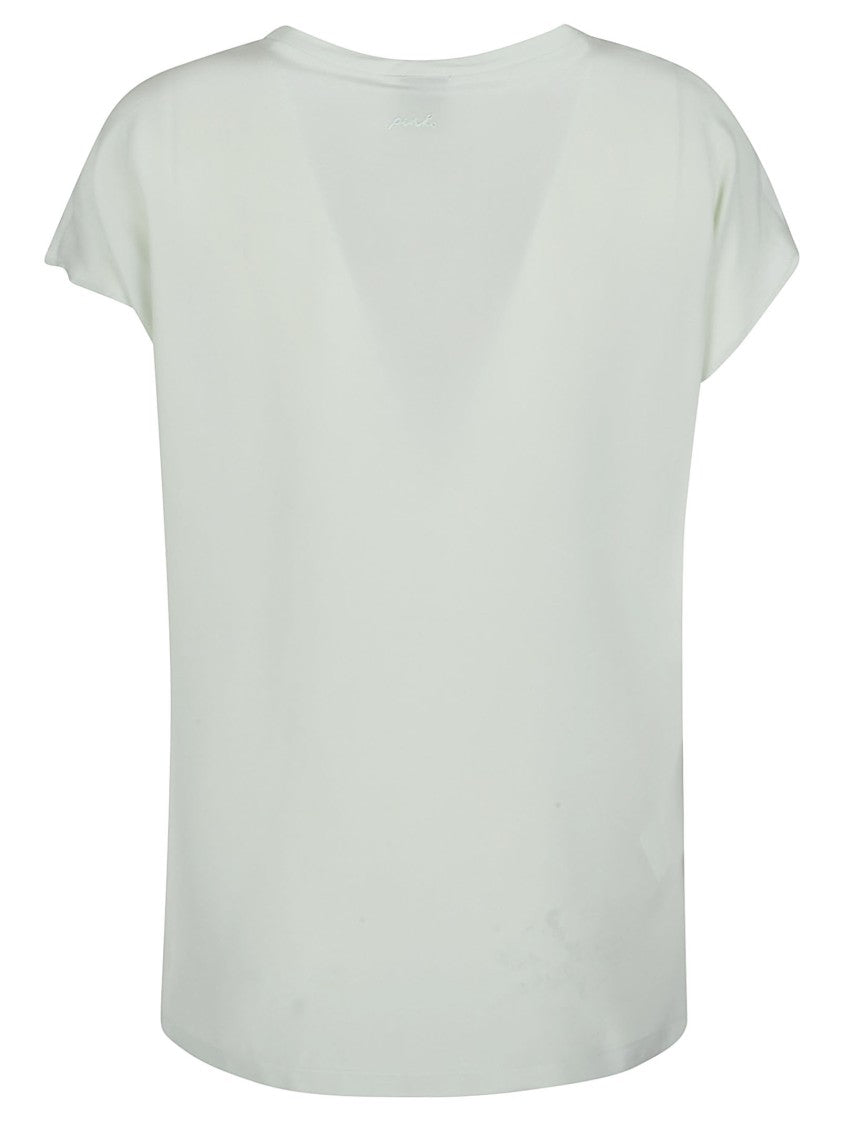 Pinko Blossom Boxy Silk Blouse