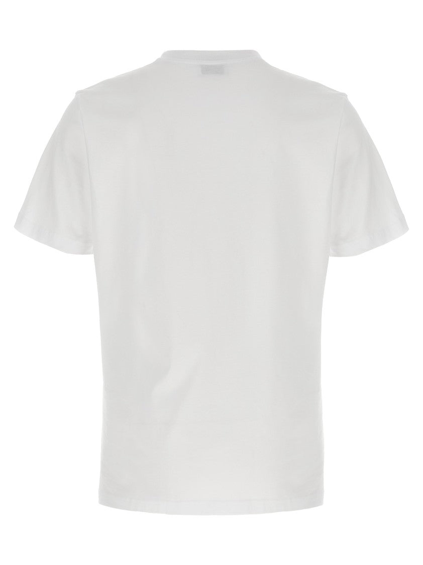 Moschino Playful Bear Logo Printed Organic Cotton T-Shirt