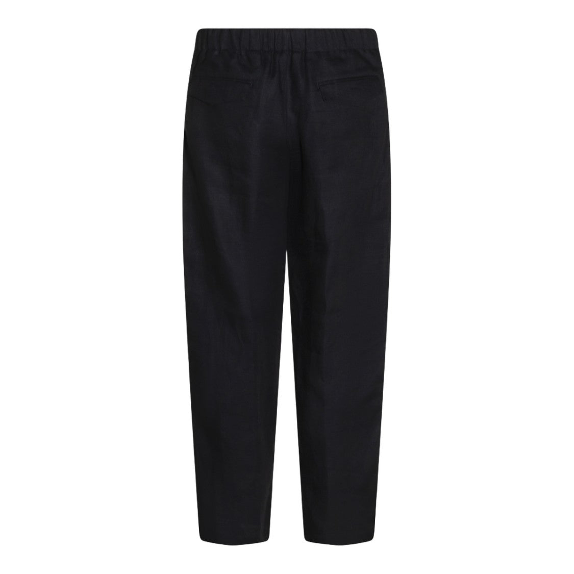 Lardini Straight-Leg Trousers With Elastic Waistband