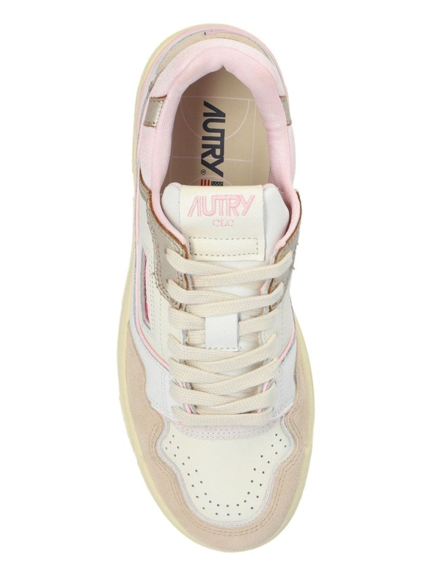 Autry Autry Sneakers With Premium Cow Leather, Soft Suede, And Breathable Mesh For Ultimate Comfort