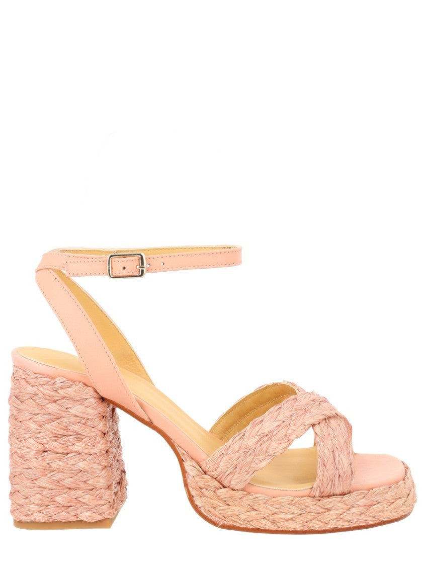 Castaner Valeriette/258 Raffia Braided Sandals