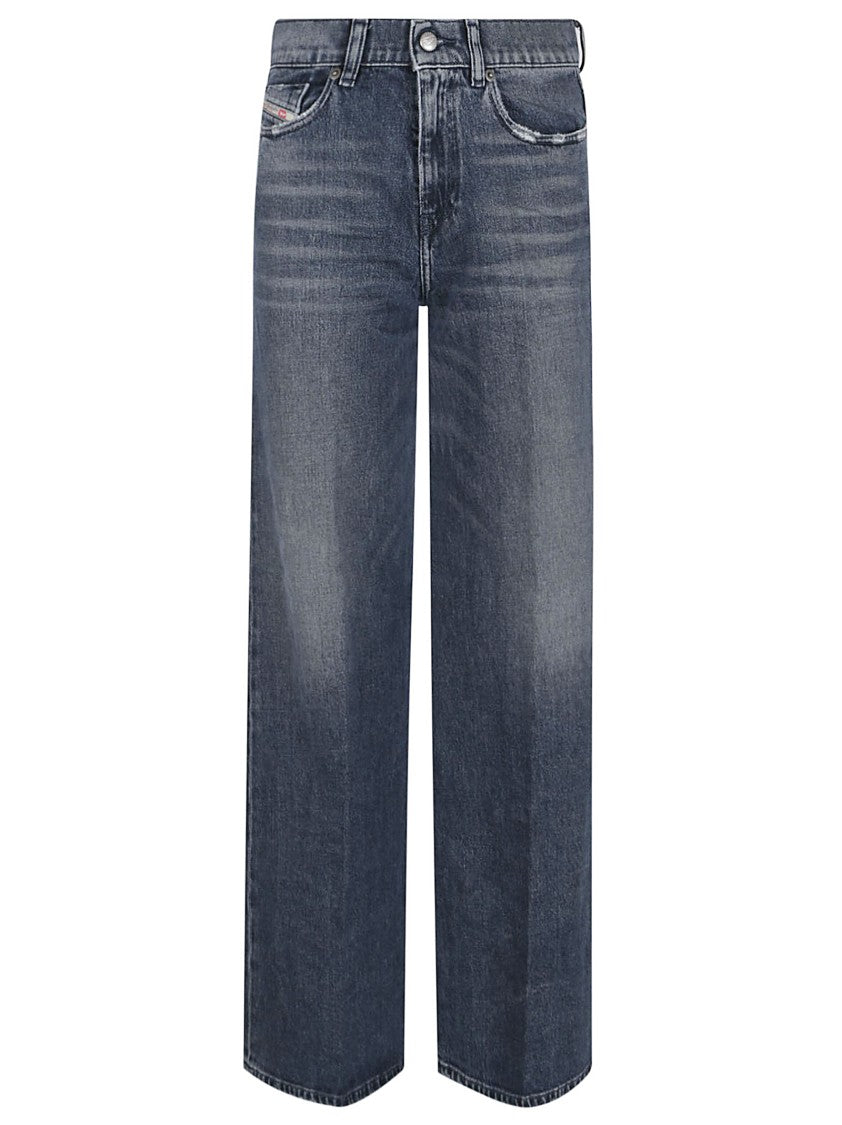 Diesel Wide-Leg Jeans With High Waist