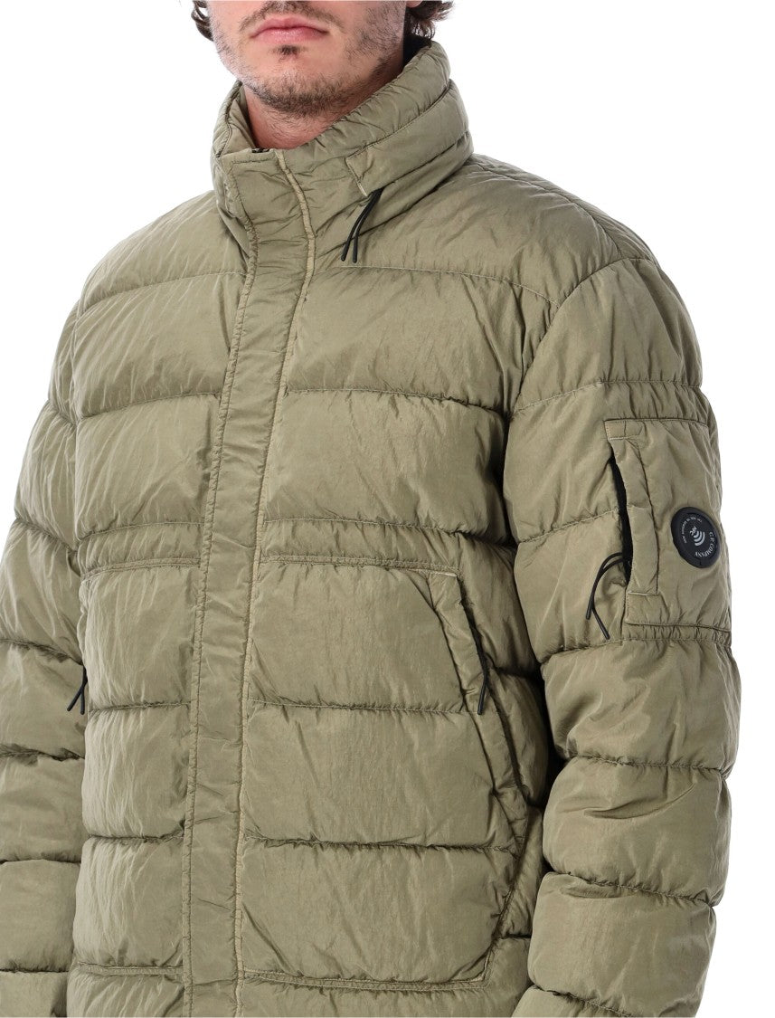 C.P. Company Quilted Chrome-R High Collar Down Jacket