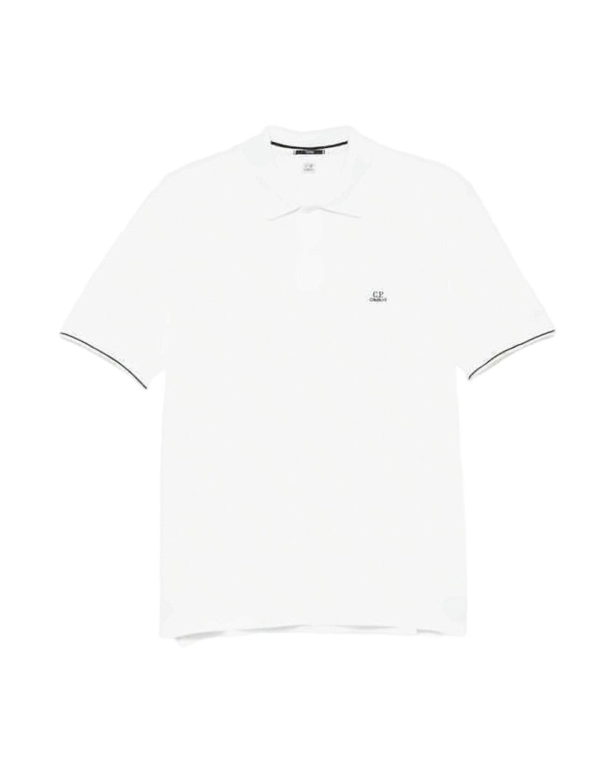 C.P. Company Short-Sleeve Polo Shirt With Discreet Logo