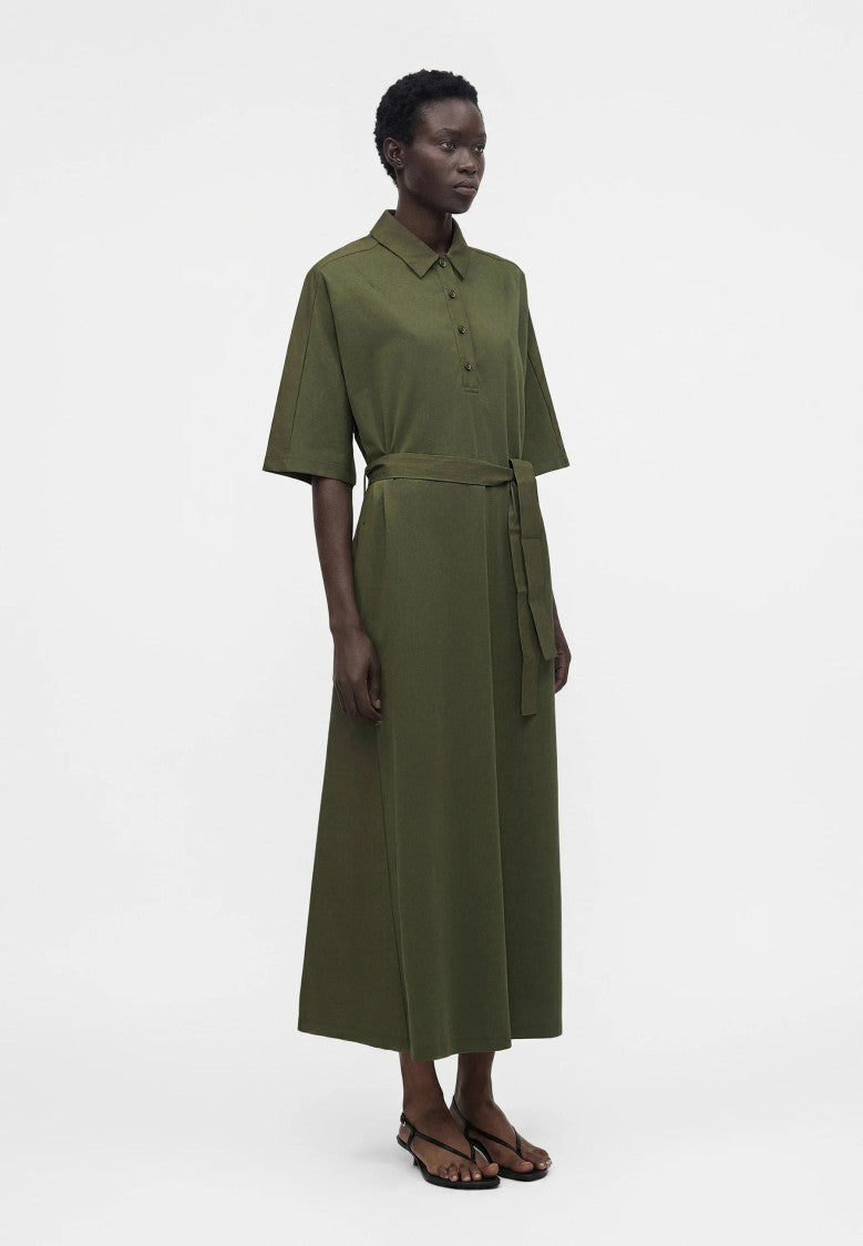 Max Mara Midi Polo Dress With Relaxed Fit