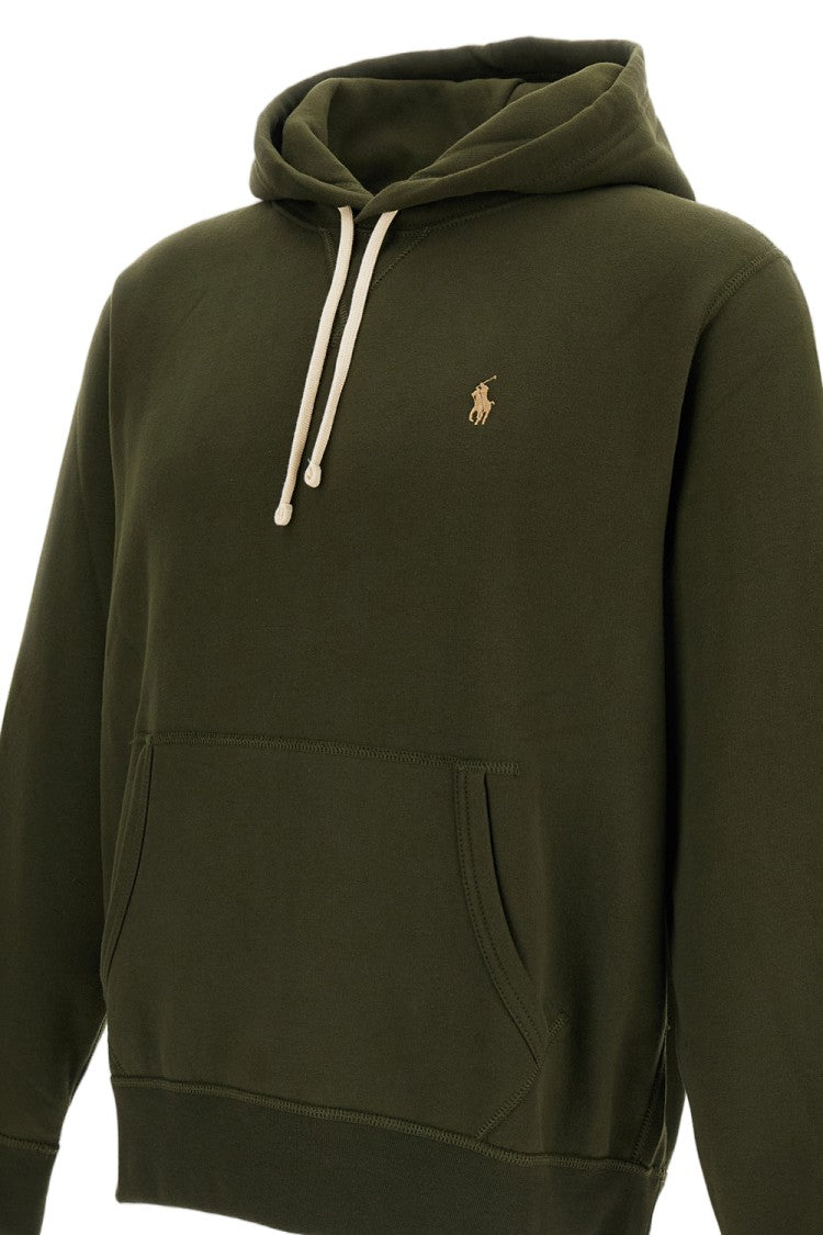 Polo Ralph Lauren Long-Sleeve Hoodie With Adjustable Hood And Embroidered Logo