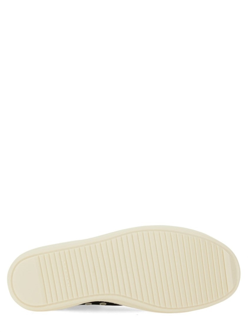 Drkshdw By Rick Owens High-Top Cotton Sneakers