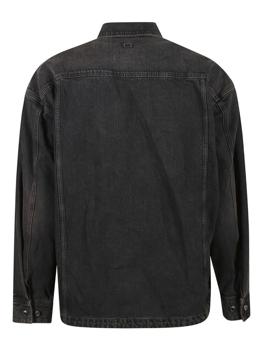 Wooyoungmi Relaxed Fit Denim Shirt With Vintage Appeal