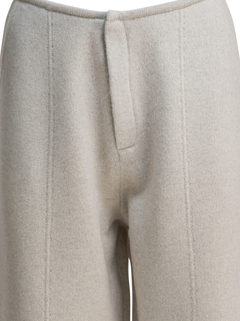 Umarmung Wide-Leg Trousers In Wool-Cashmere Blend