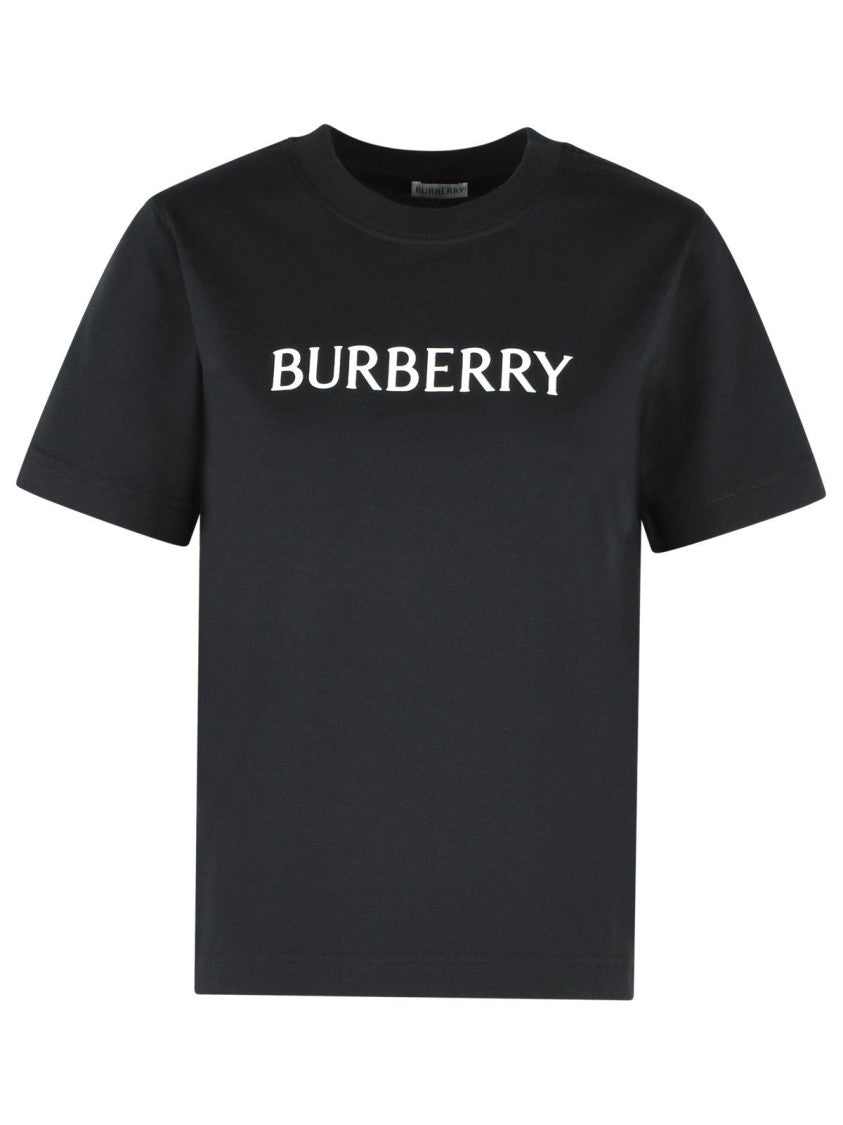 Burberry 'Frankie' Black Cotton T-Shirt