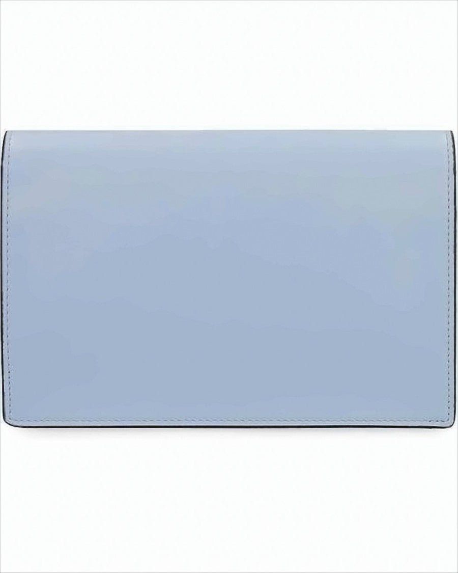 Fendi Minimalist Rectangular Crossbody Bag In Pastel Blue