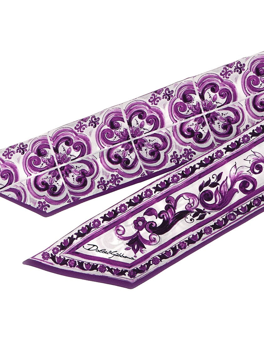 Dolce & Gabbana Bandeau 'Maiolica' Print