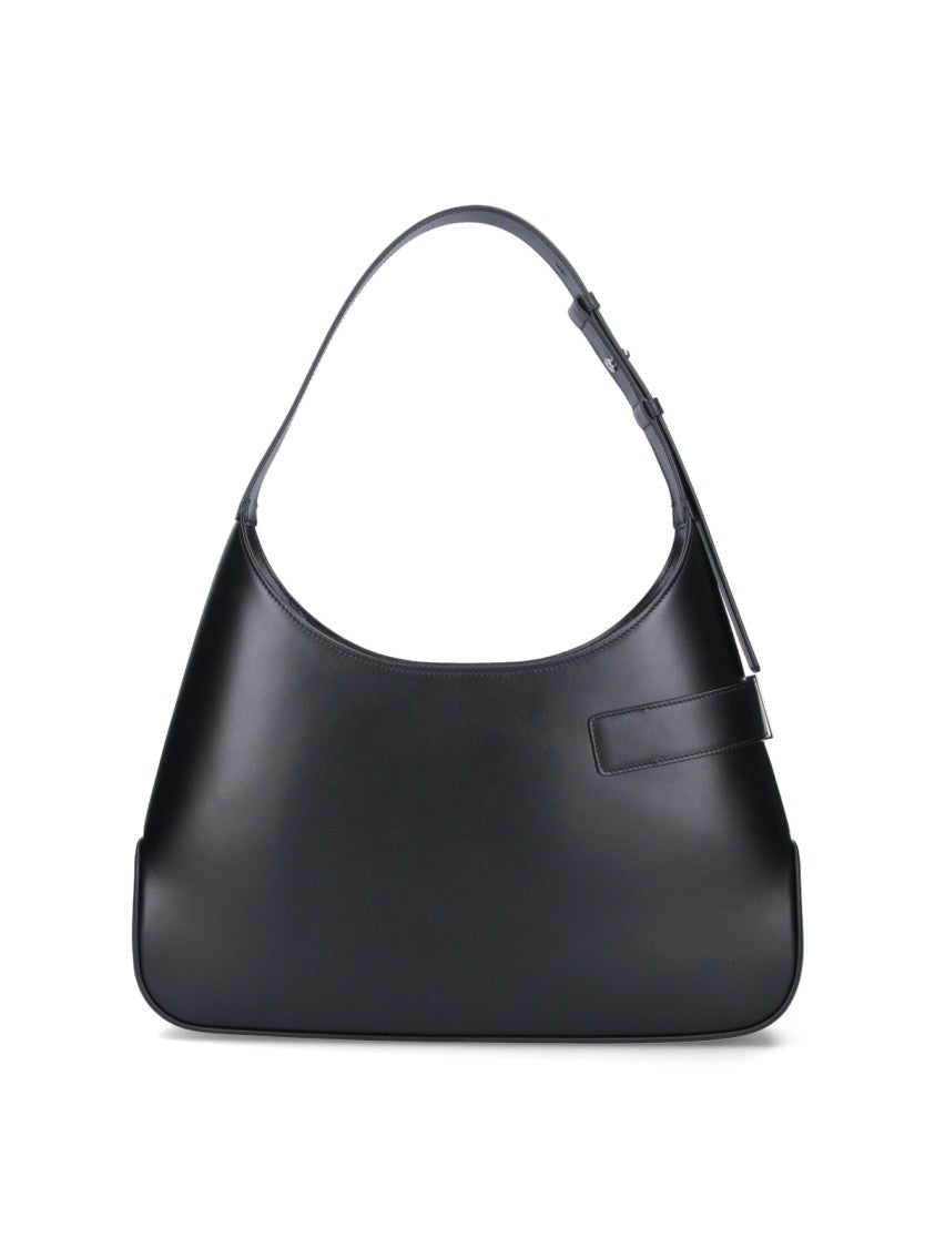 Ferragamo "Hobo L" Shoulder Bag – Black
