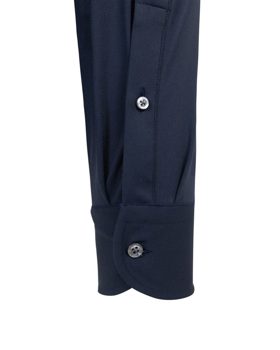 Ghirardelli Blue Slim Shirt