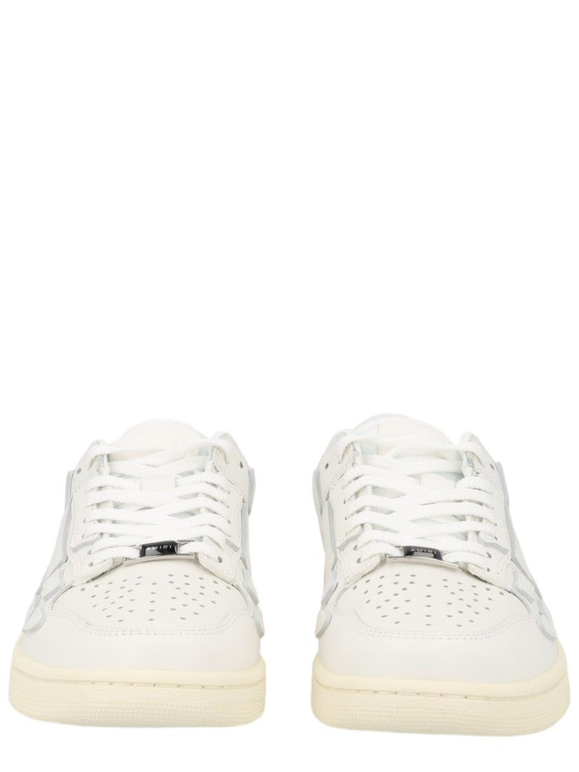 Amiri Smooth Leather Perforated Bovine Leather Sneakers