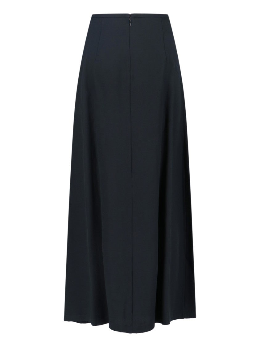 Aspesi Classic Black Skirt With Silhouette